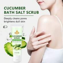 SUMIFANG Tẩy tế bào chết toàn thân 60g chiết xuất dưa chuột, giàu chiết xuất dưa chuột, collagen, vitamin C, axit hyaluronic và retinol. Sản phẩm nhẹ nhàng tẩy tế bào chết sâu, giúp toàn bộ làn da mịn màng và sáng bóng, cân bằng màu da và làm sáng da xỉn màu. - Sandalwood - Xem 2