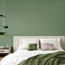 1 cuộn giấy dán tường tự dính màu xanh lá cây mờ, chất liệu vinyl trang trí nội thất và tủ, có thể tháo rời, phù hợp cho nhà bếp, phòng khách, phòng ngủ. - Xanh băng giá - Xem 7