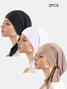 1pc Women's New Tie-Up Visor Scarf Hat, Outdoor Sun Protection Hat With Tie-Up Brim, Suitable For Daily Use - Printed Hat With Brim - View 13