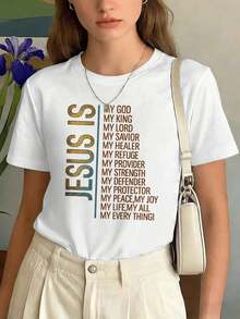 Women T-Shirts - White - View 1