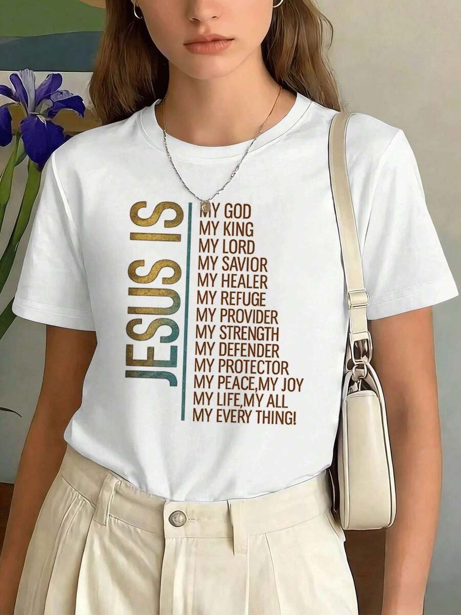 Women T-Shirts - White - View 1