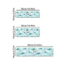 1pc Watercolor Floral Pattern Faucet Cover, Durable Polyester, Quick Drying, Easy To Clean, Suitable For Kitchen And Bathroom, Easy Installation, Daily Decor, Gift, Bathroom Mat, Durable Faucet Cover, Faucet Accessory - Multicolor - View 10