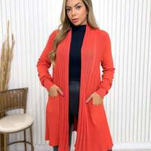 Women Coats - Naranja - Ver 2