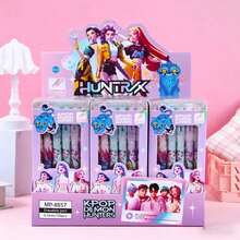 Bộ 12 vòng tay bấm hình phù thủy  hoạt hình, phụ kiện tiệc  chủ đề anime, quà tặng tiệc cưới, sinh nhật (mẫu ngẫu nhiên) - Nhiều màu - Xem 1