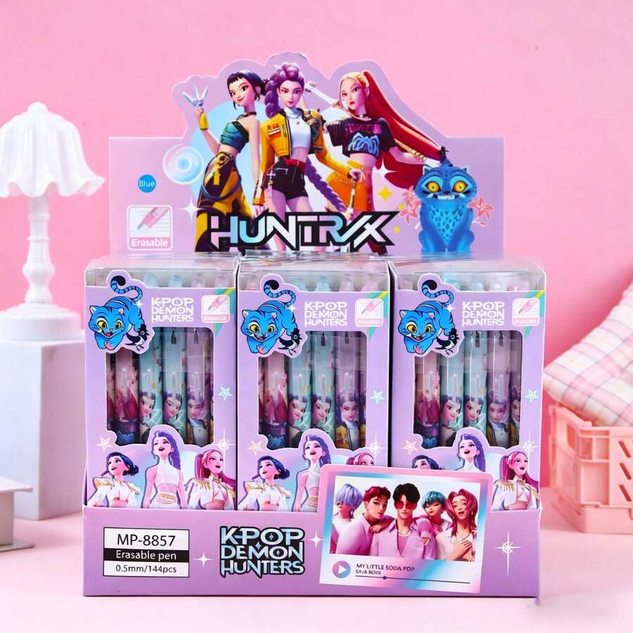 Bộ 12 vòng tay bấm hình phù thủy hoạt hình, phụ kiện tiệc chủ đề anime, quà tặng tiệc cưới, sinh nhật (mẫu ngẫu nhiên) - Nhiều màu - Xem 1