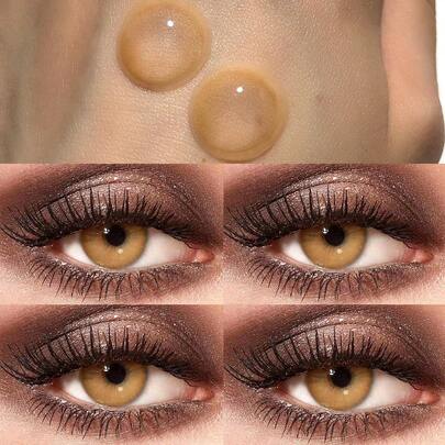 Brown Mini Portable, More Attractive. Ideal For Night Parties, Romantic Dates, Gatherings With Friends And Outdoor Travel Shots. Natural And Non-Obtrusive Makeup Effect, Helps You Stand Out Easily In Social Scenes And Show Elegant Attractive Eye Beauty Anytime