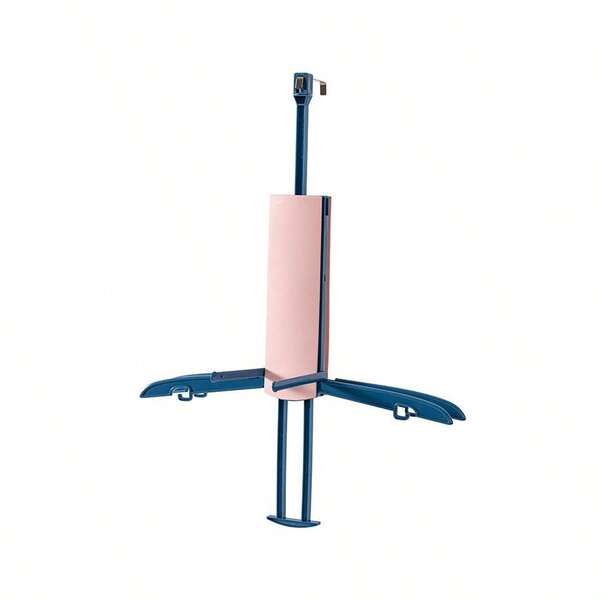 Folding Clothes Rack Air-Conditioning Drying Rack Portable Travel Clothes Drying Rack Hanging Telescopic Multi-Functional Clothes Drying Rack