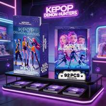 Hasbro Bộ bài trò chơi K-Pop D-Emon Hunter chủ đề, sưu tập và giao dịch thẻ nhân vật anime, trò chơi gia đình và tiệc tùng, quà tặng sưu tầm, kiểu ngẫu nhiên. - Nhiều màu - Xem 3
