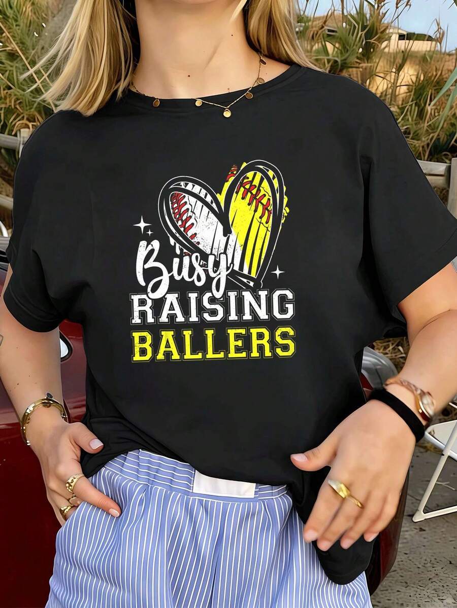 Women T-Shirts - Black - View 1