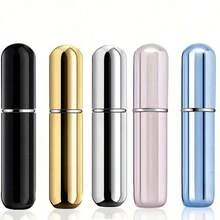 4pcs 0.17oz Portable Perfume Spray Bottles - Leak-Proof Aluminum Atomizer, Travel Essential |   Easy To Refill, Suitable For Perfume, Essential Oils, Cologne And Other Liquids, Travel Accessories, Beach Vacation, Summer Holiday, School Supplies, Back To School - 多色 2 - 查看 12