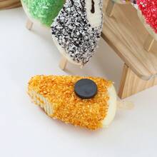 逼真仿真冰淇淋挤压玩具 | 柔软Q弹，PU材质，永不融化，食品摄影/展示道具，电影布景装饰，创意解压玩具 - 适合青少年/成人/节日/生日/母亲节/复活节/圣诞节（奇趣物品/电影道具/办公玩具/柔软/挤压/趣味），颜色随机 - 彩色 - 查看 3