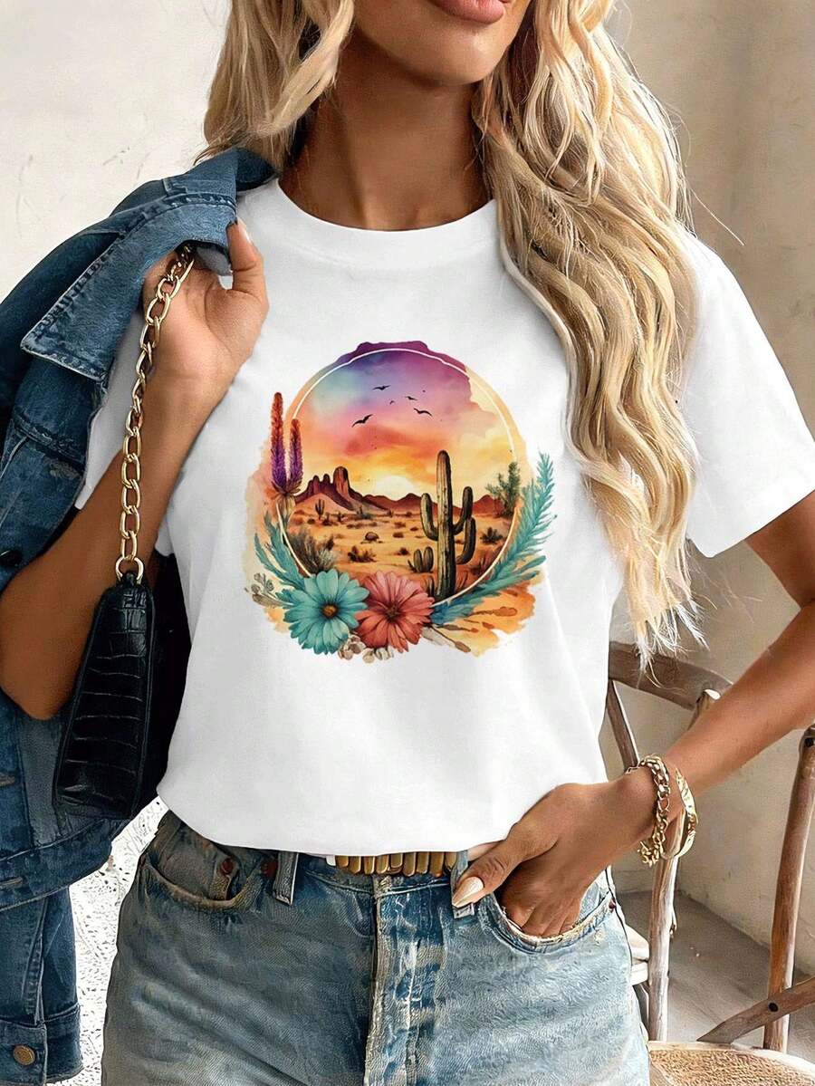 Women T-Shirts - White - View 1