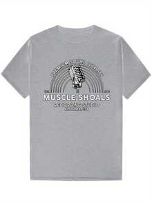 Casual Polyester T-Shirt With Round Neck And Mesh Collar - 黑色 - 查看 9