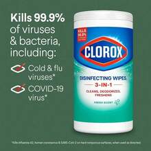 Premium Specials! 3X Better Cleaning Wipes | Multi-Surface Cleaning Wipes, Odor Control | Fresh Scent Wipes - Fresh - 查看 8