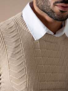 TRICOT DE LUXO SOPHISTICATED KNITTING SWEATER WINTER 26 ELEGANT CHIC - Màu be - Xem 3