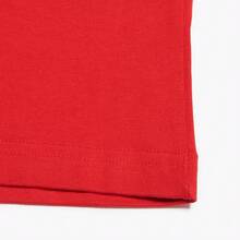 Adidas Men's Casual Comfortable Lightweight Crew Neck Short Sleeve T-Shirt JE6105, Spring/Summer - Light Scarlet - View 4