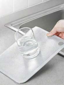 1 Roll Shelf Liner, Suitable For Cabinets, Drawers And Refrigerators, Easy To Clean, Waterproof, Oil-Proof, Moisture-Proof, Dust-Proof, Can Be Used As Kitchen Countertop Mat, Furniture Cabinet Drawer Organizer Mat, Home Decor Mat, Party And Christmas Storage Mat - 1卷鑽石/30*100 - 查看 6