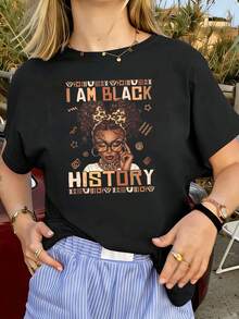 Women T-Shirts - Black - View 1