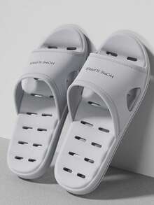 Anti-Slip, Odor-Resistant Bathroom Slippers, Breathable Perforated EVA Material, Unisex Home Sandals - Slippers - View 15