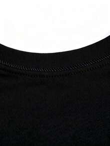 Dam-T-shirts - Svart - Visa 8