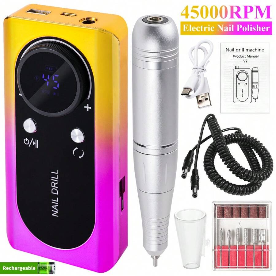 Electric Nail Drills - 彩色 - 查看 1