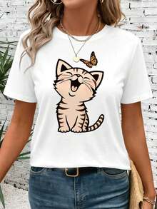 Women T-Shirts - White - View 1