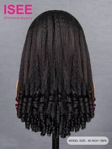 ISEE HAIR Wear Go 半头假发 缅甸卷发/蓬松直发 灵活贴合 三合一半头假发 带抽绳 即戴即用 无胶真人发假发 180% 密度 18-28 英寸常规长度 未经加工 新手友好 - SNatural - 查看 5
