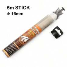Kit de accesorios de pesca de carpa, sistema de bolsas PVA, herramientas de carga de cebo de carpa, tallos PVA, cargador para aparejos de carpa, equipo de pesca con alimentador de método - Blanco - Ver 10