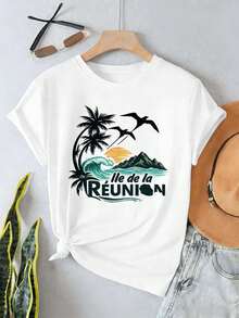 Women T-Shirts - White - View 2