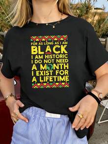 Women T-Shirts - Black - View 1