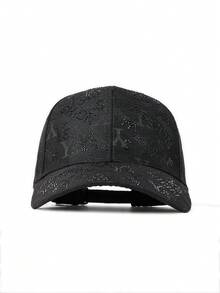 1pc Y2K Style Vintage Baseball Cap, Letter Pattern, Women's Accessory, Summer Golf Hat, Dad Hat, Adjustable, Classic Low Profile Solid Color Cap, Outdoor Sun Hat, Unisex Fashion Casual American Style Denim Hat, Perfect Gift Choice, Wide Brim Snapback Cap Suitable For Daily Casual Wear Men And Women - Baseball Cap - View 8