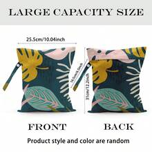 Q26 Wet Bag, Wet/Dry Bag, Swimwear Travel Beach Pool Dirty Clothes Yoga Fitness Clothing Makeup Bag Beach Wedding Supplies Reusable Gift - A - View 6