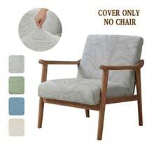 1 chiếc vỏ bọc ghế bành Jacquard có khóa kéo, vỏ bọc ghế bành co giãn, vỏ bọc đệm ghế sofa đơn có thể tháo rời và giặt được. - Nhiều màu - Xem 15