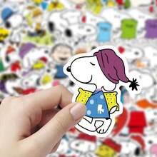 100 miếng dán hình hoạt hình Snoopy, miếng dán dành cho trẻ em, miếng dán trang trí tự làm, phù hợp cho mọi trường hợp, dán lên ốp điện thoại, sổ tay, nhật ký tự làm và các vật dụng trang trí khác. - Nhiều màu - Xem 3