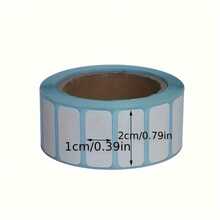 1 Cuộn Nhãn Dán Nhiệt 1000 Nhãn, 0.79"X0.39" (20x10mm) Dụng Cụ Tự Làm Tranh Đính Kim Cương, Nhãn Dán Tổ Chức Lưu Trữ, Đồ Dùng Văn Phòng Phẩm, Quà Tặng Mùa Lễ Hội, Đồ Dùng Gia Đình Nhãn hình chữ nhật - Xem 4