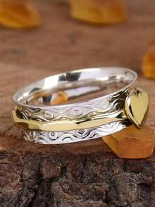 1pc Beautiful Ring, Suitable For Women, Ideal For Mother's Day Gift, Anniversary Celebration, Party Jewelry - 1# - View 7