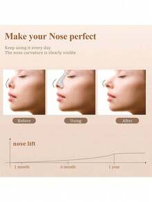 Adjustable Nose Clip - Transparent Nose Clip - Reusable, Odorless, Battery-Free, Multi-Scenario Use, Beautifying And Comfortable - Multicolor - View 2