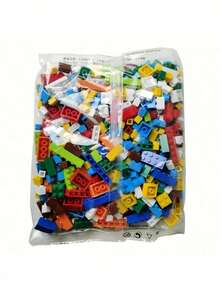 500/1000 Pcs Creative Building Block Set - Classic City Building Blocks Toy - Educational Puzzle DIY Assembly Toy, Easter/Christmas/Halloween Gift - Multicolor - View 16