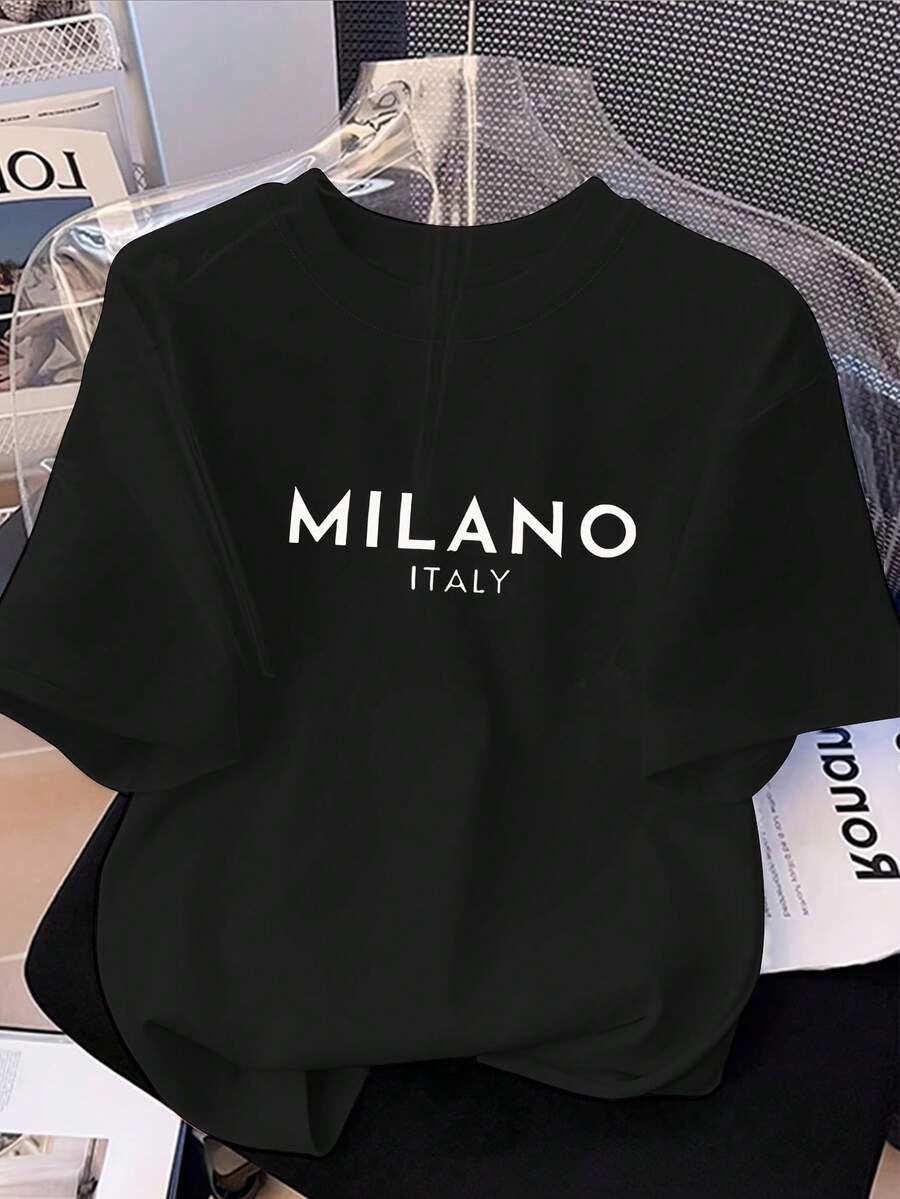 Women T-Shirts - Black - View 1