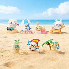 Miniso Thousand Summer Peach Tea Series Blind Box With Exclusive Summer Props, PVC 3D Figurine, Desktop Decor/Blind Box Collector/Cute Gift (Random 1 Piece) - Multicolor - View 12