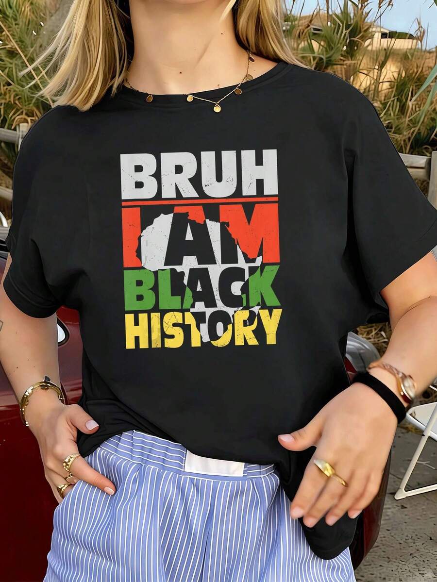 Women T-Shirts - Black - View 1
