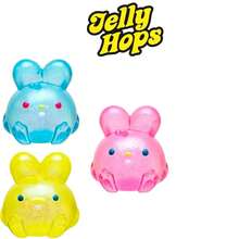 Juguete Apretable con Aroma a Gelatina, Brillo y Forma de Conejito NEE DOH, Juguete Sensorial Suave para Aliviar el Estrés, Lindo Regalo de Novedad para Niños y Adultos - Amarillo - Ver 4