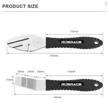 Llave de corrección de frenos de disco para bicicleta de carretera, herramienta de ajuste y reparación, herramienta de alineación y enderezamiento de rotor de freno para bicicleta de montaña. - tipo B - Ver 8