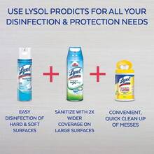 Lysol  Spray, Crisp Linen, 228oz (12X19oz) Pack Of 12 - 19 ounce (Gói 12 cái) - Xem 6
