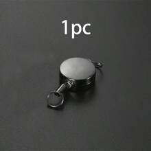 Bộ 2 móc khóa mini có thể thu gọn, dùng để đựng thẻ ID - Móc khóa chống mất trộm di động, nhiều màu, thích hợp cho chìa khóa xe, thẻ hành lý, điện thoại, ví, thẻ ID, quà tặng lý tưởng cho người đam mê hoạt động ngoài trời, người cắm trại, y tá, nhân viên văn phòng, sinh viên, người động. - C-Nhiều màu - Xem 14