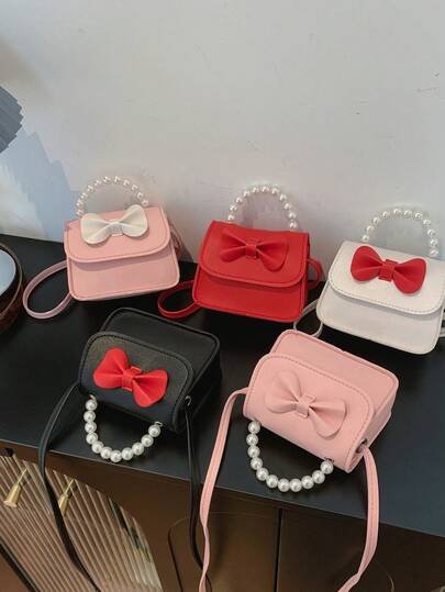 New Bow Decor Backpack, Versatile & Comfortable For School, Graduation, Travel, Large Capacity Multi-Function Shoulder Bag