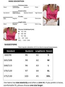 Sequin V-Neck Sleeveless Top, Elegant Tank Top For Spring And Summer Casual Vacation - Hot Pink - View 3