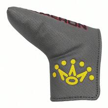 Red & Black Taylor Plum Blossom Crown L-Shaped & Straight Golf Putter Head Covers - Sọc lưới màu xám - Xem 2