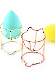 Makeup Sponge Holder, Creative Makeup Sponge Organizer, Makeup Tool Sponge Holder, Makeup Sponge Spring Rack - Multicolor - View 3