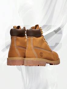 Timberland 6" Boot Wheat (GS)– Order Sneakers– Shoes For Women - Vintage-Spring & Summer-Inspired Running Shoes, Shock-Absorbing Comfort, Gym To Streetwear Casual Wear -Mother's Day Gifts-Father's Day Gift-TB112909 713 - 小麥 - 查看 4